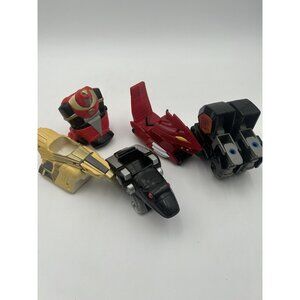 Vintage Power Rangers Lot of Vehicles, Figure 1995 Saban Toys 5 toys